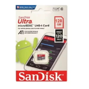کارت حافظه سن دیسک مدل SanDisk Ultra UHS-I A1 ظرفیت 256 گیگابایت با گارانتی 36 ماه شرکتی